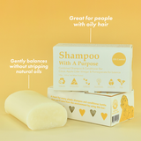 Shampoo With A Purpose - Shampoo and Conditioner Bar - Oil Control (135g)