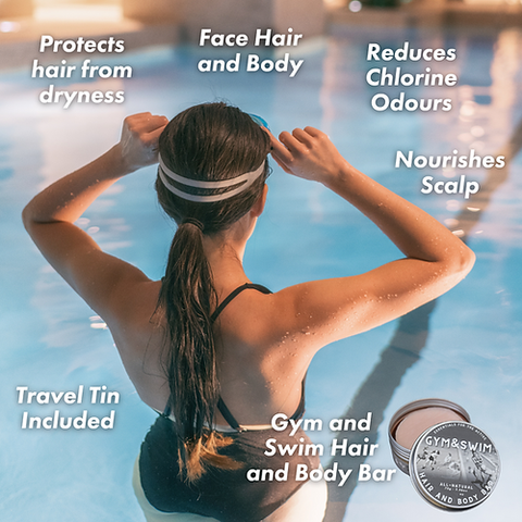 Shampoo With A Purpose - Gym & Swim Hair & Body Bar 70g