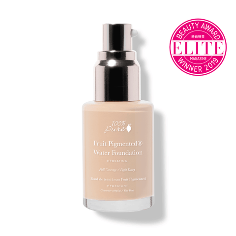 100% Pure - Fruit Pigmented® Full Coverage Water Foundation (30ml) - Warm 2.0