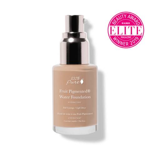 100% Pure - Fruit Pigmented® Full Coverage Water Foundation (30ml) - Warm 5.0