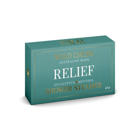 Wild Emery Shower Steamer - Relief 45g