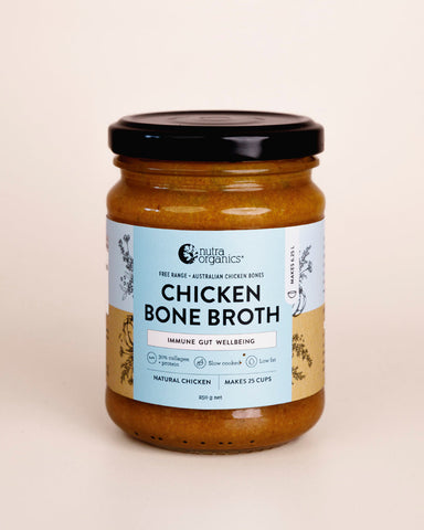 Nutra Organics Chicken Bone Broth Concentrate - Natural Flavour250g