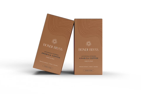 Bondi Blyss - Mushroom Powdered Arabica Coffee - 12 sachets