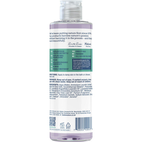 Faith In Nature Soothing Body Wash - Lavender & Geranium 400ml