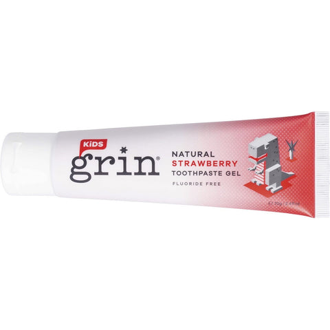 Grin Kids Natural Toothpaste - Strawberry 70g