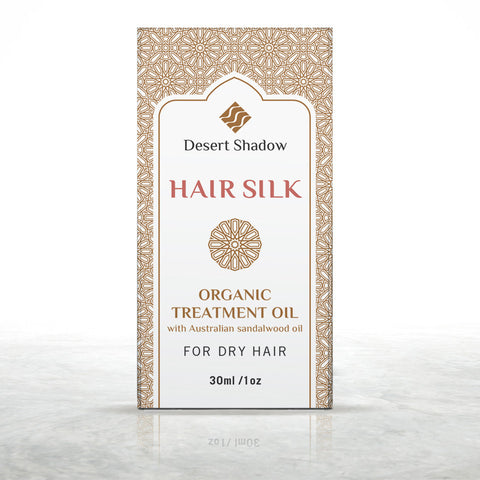 Desert Shadow Hair Silk - Organic treatment oil for DRY HAIR 30ml