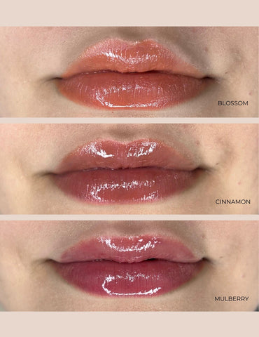 Inika Tinted Lip Oil Collagen + Squalene - Mulberry