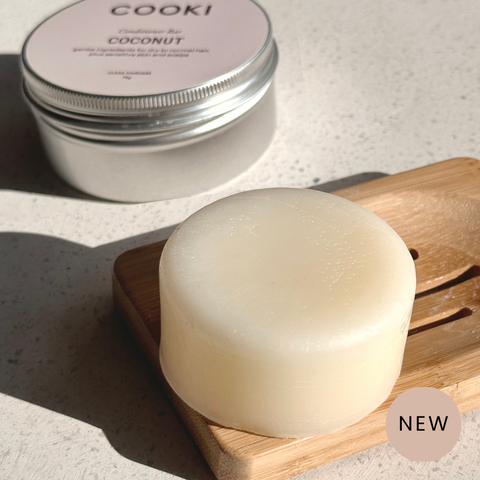 Cooki Coconut Conditioner Hair Bar - 75g