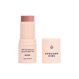 Avocado Zinc SPF 50 Natural Lip & Cheek Tint - Nude (9g)
