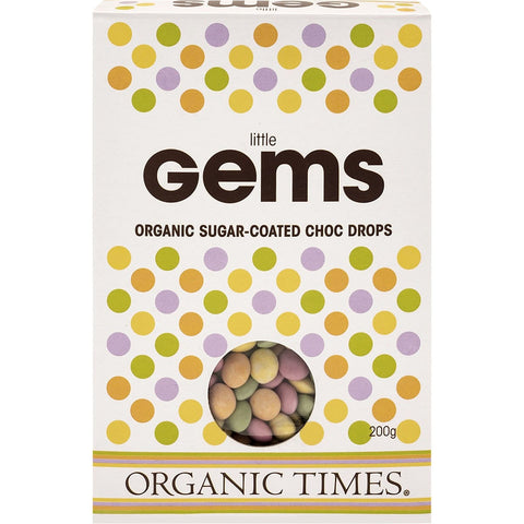 Organic Times - Chocolate Little Gems 200g