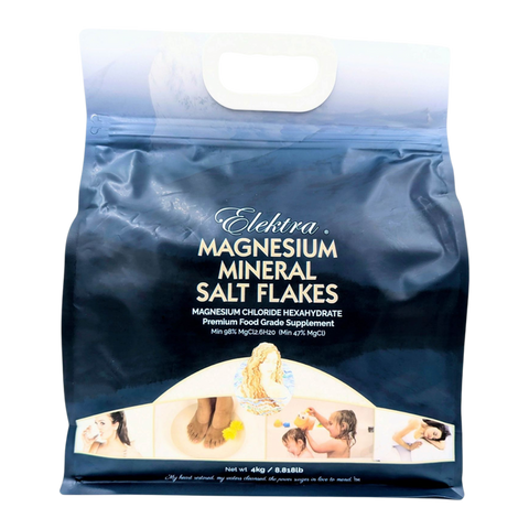 Elektra Magnesium - Magnesium Mineral Salt Flakes (4kg)