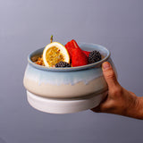 Pottery For The Planet - Large Ceramic Travel Bowl - Monsoon
