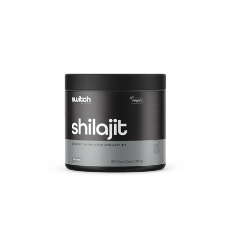 Switch Nutrition -Organic Shilajit 8:1 - 60 Capsules