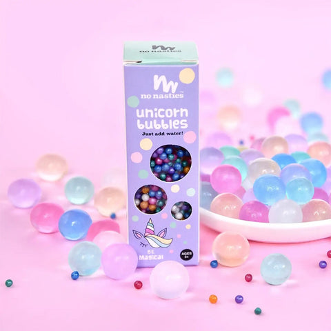 No Nasties - Unicorn Bubbles Biodegradable Water Beads (10g/Approx 500 beads)