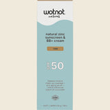 WOTNOT SPF 50 + BB Cream - Tan 50g