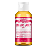 Dr Bronners - 18 in 1 Pure Castile Liquid Soap - Rose (59ml)
