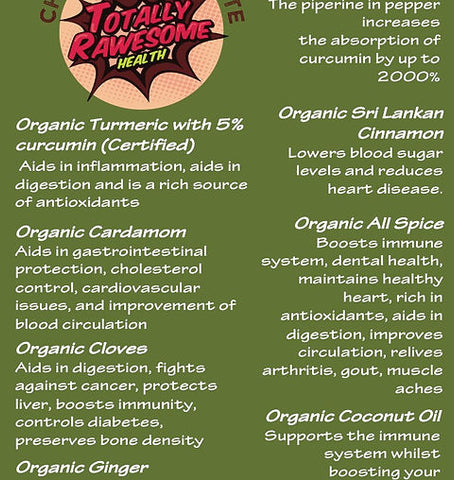 Totally Rawesome - Chai Activated Turmeric Paste 250ml