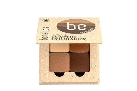 Benecos Eyeshadow Quattro - Coffee And Cream 4.8g