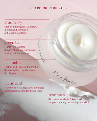 Ere Perez - Cranberry Lip and Eye Mask (10g)