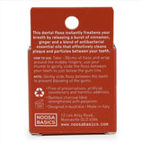 Noosa Basics - Dental Floss with Bamboo Charcoal - Cinnamon + Ginger (35m)