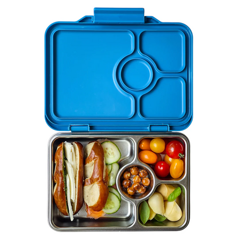 Yumbox Pret Stainless Steel Lunch Box - Nomad Blue