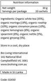 English Tea Shop - Organic Wellness Tea - Revive Me (20 Tea Bags)