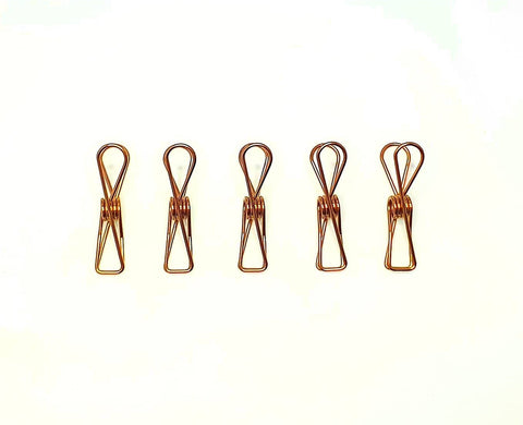 Bare & Co. - Stainless Steel LARGE Pegs - 316 Marine Grade - ROSE GOLD (BULK 150 Pack)