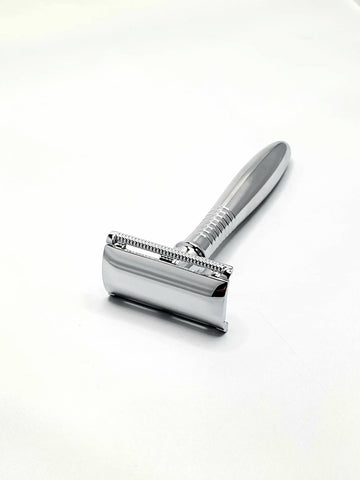 Bare & Co. - Traditional Double Edge Safety Razor - Silver