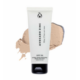 Avocado Zinc - Natural Tinted Moisturiser with SPF50 - Light/Medium (50ml)