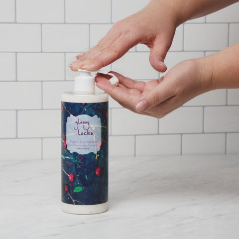 100% Pure - Glossy Locks Repair Conditioner (400ml)