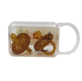 Natural Rubber Soother - Orthodontic - Large (Twin Pack)