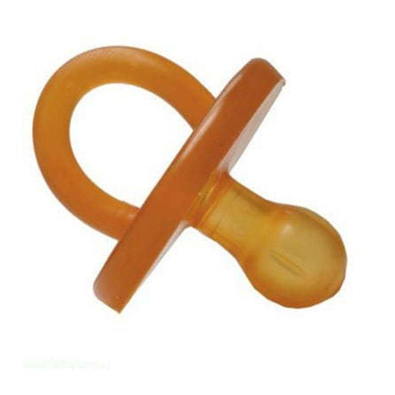 Natural Rubber Soother - Round - Medium (Twin Pack)