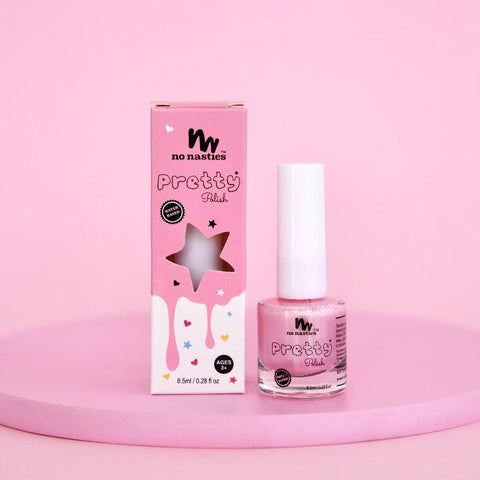 No Nasties - Pretty Polish Water-Based Peelable Nail Polish - Pink (8.5ml)