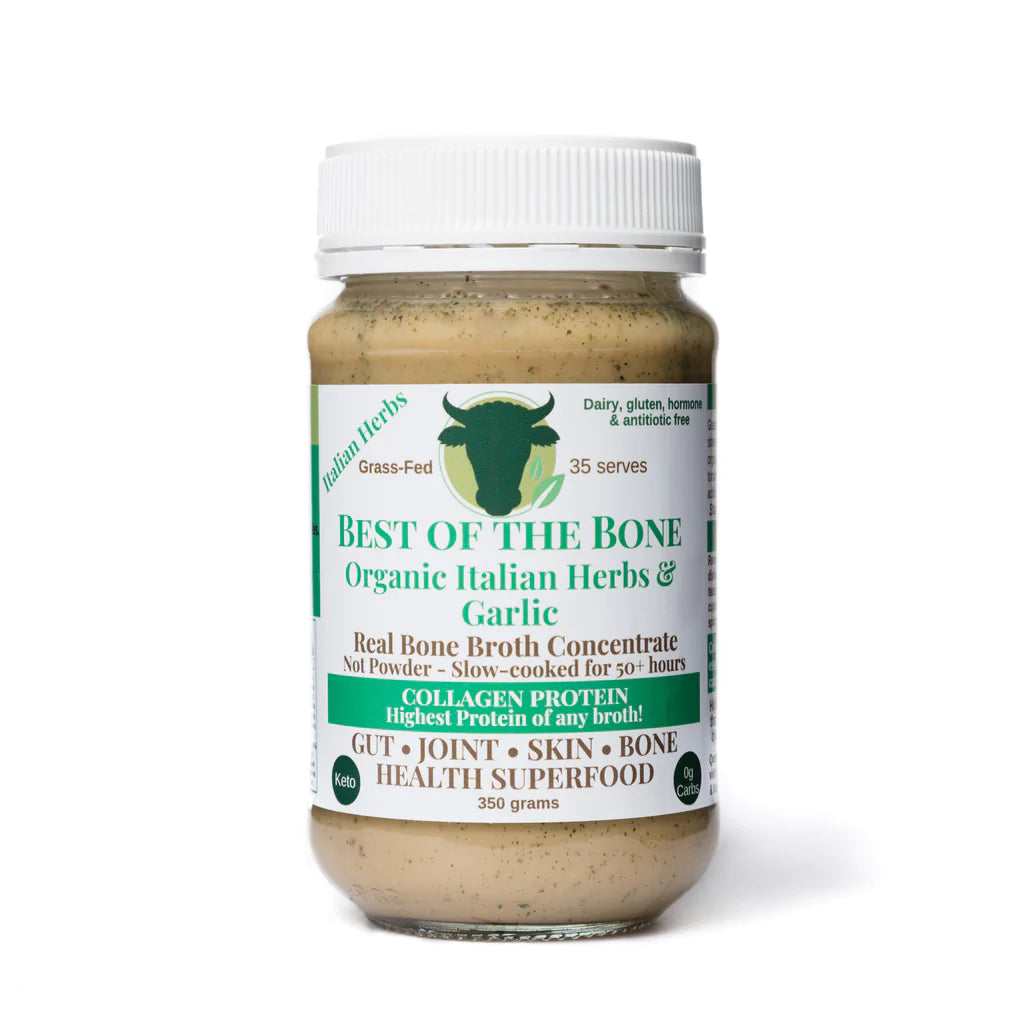 Best of the Bone - Beef Bone Broth Concentrate - Italian Herbs and Garlic