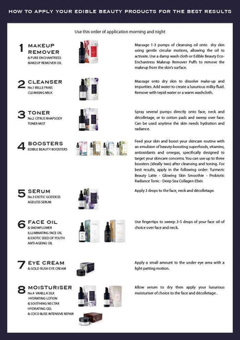 Edible Beauty - No.4 Vanilla Silk Hydrating Lotion (50ml)