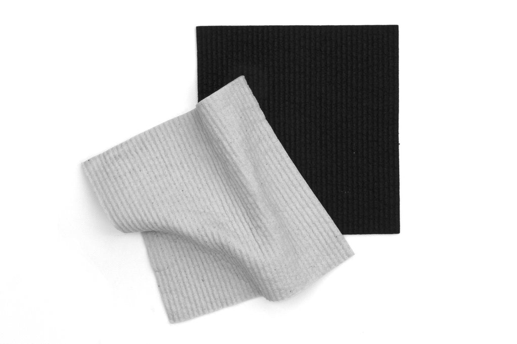 Retrokitchen - Compostable Organic Dyed Sponge Cloth Set - Stone (2 Pack)