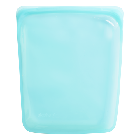 Stasher - Plastic-Free Large Bag - Aqua
