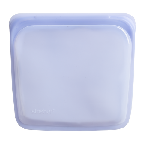 Stasher - Plastic-Free Sandwich Bag - Amethyst