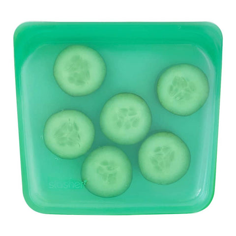Stasher - Plastic-Free Sandwich Bag - Jade