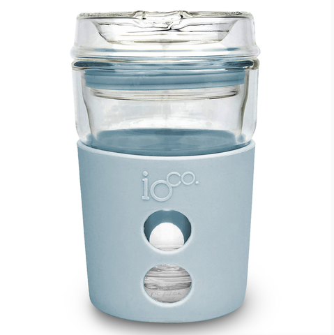 IOco -  All Glass Coffee Traveller - Ocean (8oz)