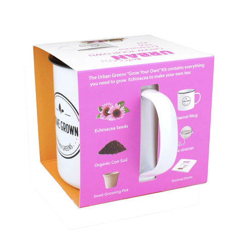 Urban Greens - Grow Your Own Tea Kit - Echinacea