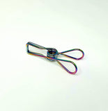 Bare & Co. - Stainless Steel EXTRA LARGE Pegs - 316 Marine Grade - RAINBOW (30 Pack)
