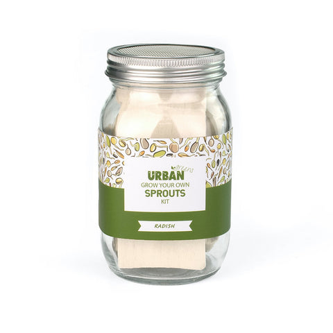 Urban Greens - Grow Your Own Sprouts Kit - Radish