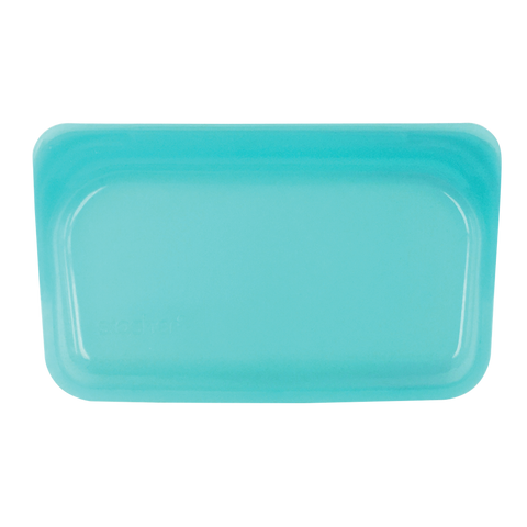 Stasher - Plastic-Free Snack Bag - Aqua