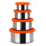 Bare & Co. Stainless Steel Containers - 4 Pack