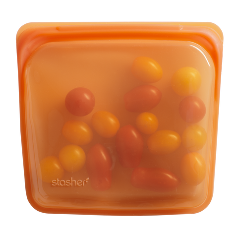 Stasher - Plastic-Free Sandwich Bag - Citrus