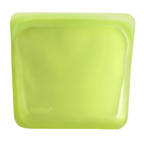 Stasher - Plastic-Free Sandwich Bag - Lime