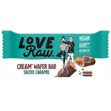 LoveRaw - Cre&m Wafer Bars - Salted Caramel (2 x 21.5g) Best Before 02/12/2024