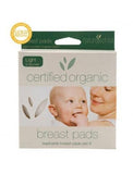 Nature's Child Organic Cotton Washable Breast Pads - 6 pack - Light/Discreet