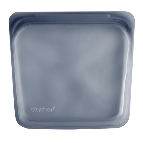 Stasher - Plastic-Free Sandwich Bag - Smoke